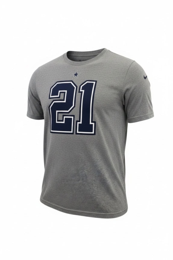 NIKE T SHIRT GRAPHIC ATHLETIC GREY UOMO PRE OWNED M