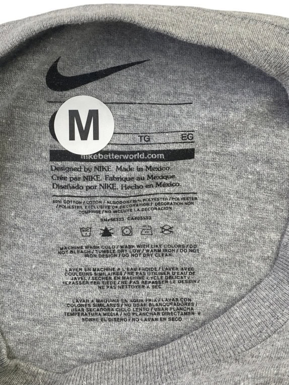 NIKE GRAPHIC TEE ATHLETIC GREY ΑΝΤΡΙΚΟ PRE OWNED M