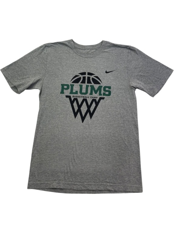 NIKE GRAPHIC TEE ATHLETIC GREY MENS PRE OWNED S