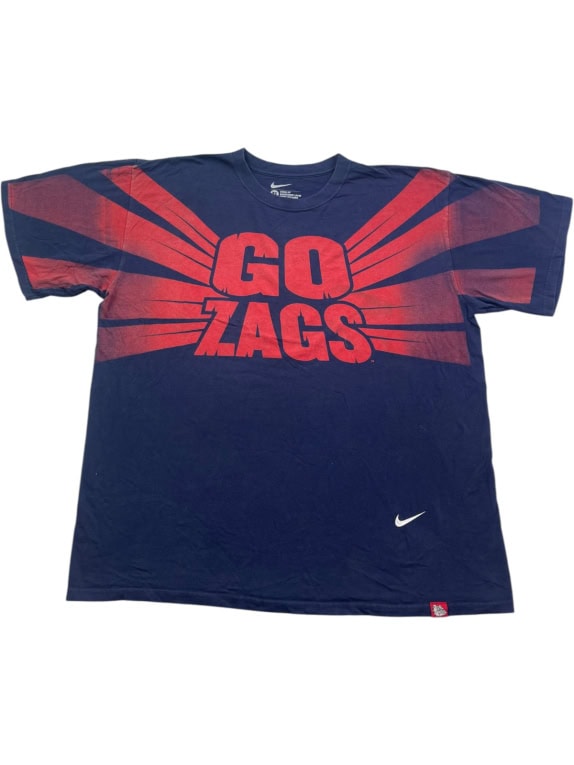 NIKE GRAPHIC TEE ATHLETIC NAVY UOMO PRE OWNED XL