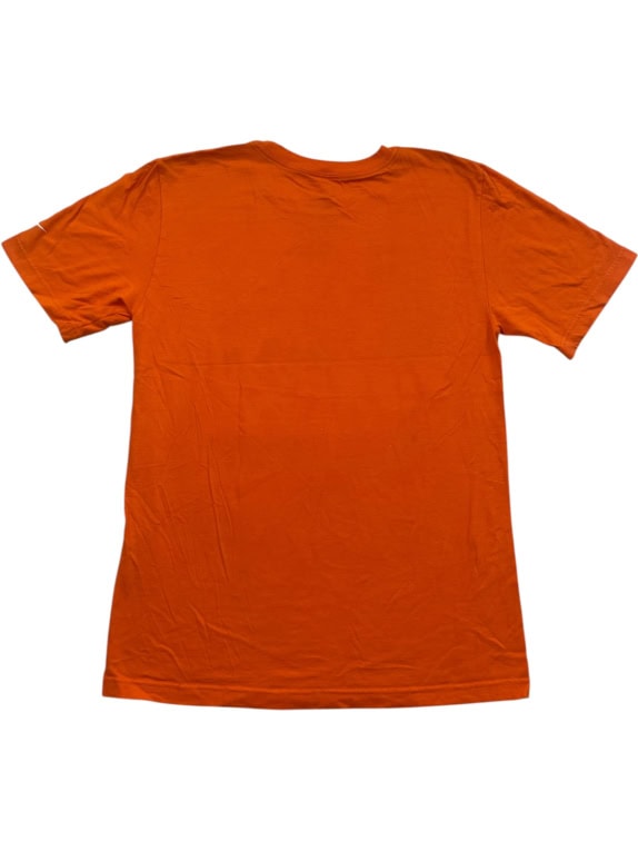 NIKE GRAPHIC TEE ATHLETIC ORANGE MENS PRE OWNED S