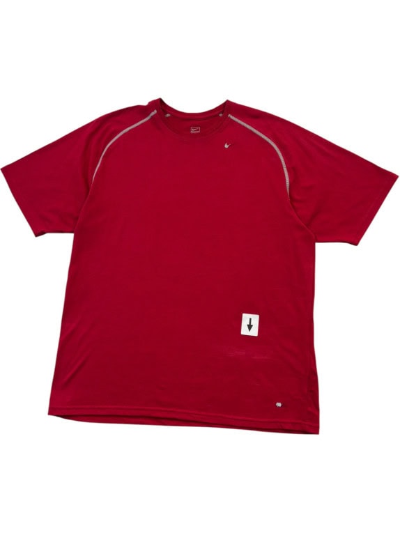 NIKE GRAPHIC TEE ATHLETIC RED ΑΝΤΡΙΚΟ PRE OWNED M
