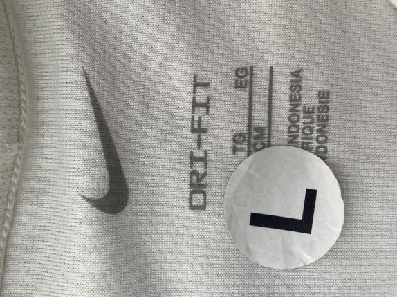 NIKE GRAPHIC TEE MINIMAL WHITE ΑΝΤΡΙΚΟ PRE OWNED L