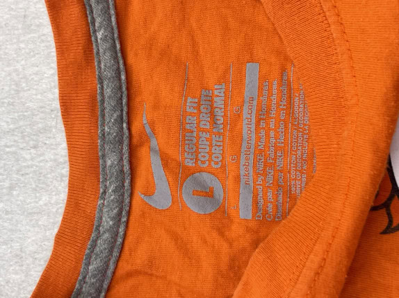 NIKE GRAPHIC TEE SPORTSWEAR ORANGE ΑΝΤΡΙΚΟ PRE OWNED L
