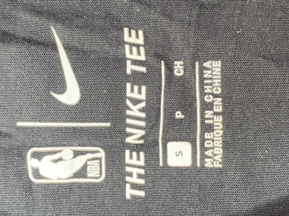 NIKE GRAPHIC TEE STREETWEAR BLACK MEN PRE OWNED S