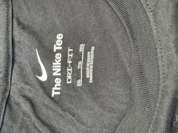 NIKE GRAPHIC TEE STREETWEAR NERO UOMO PRE OWNED XXL