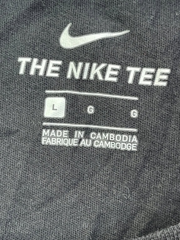 NIKE GRAPHIC TEE STREETWEAR NAVY ΑΝΤΡΙΚΟ PRE OWNED L