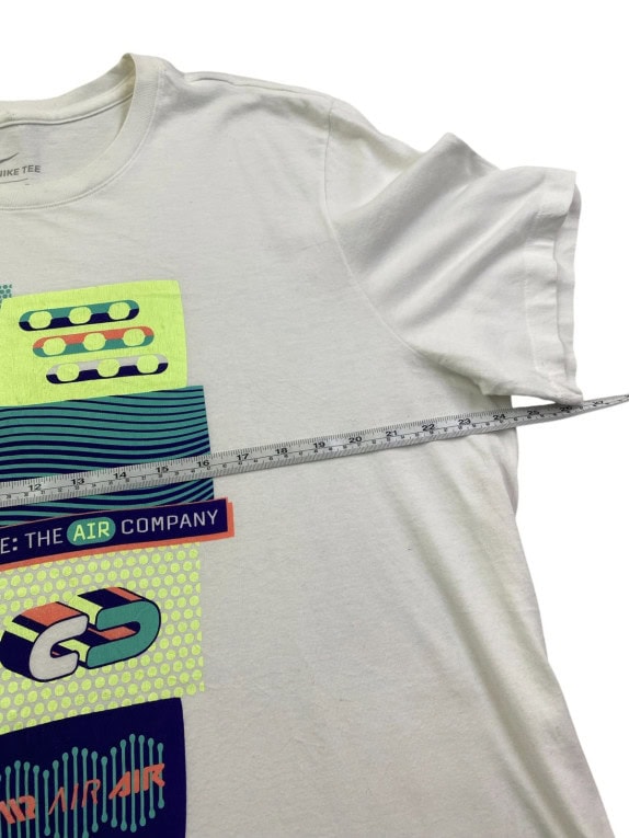 NIKE GRAPHIC TEE Y2K ΛΕΥΚΟ ΑΝΤΡΙΚΟ PRE OWNED XL