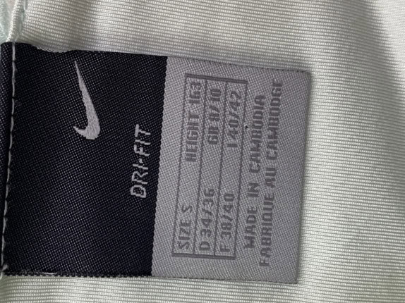 NIKE GRAPHIC TEE ABSTRACT MINT WOMEN PRE OWNED S