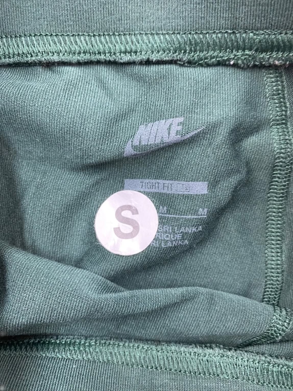 Nike Women’s Leggings Green Athletic Dept 1972 Size S