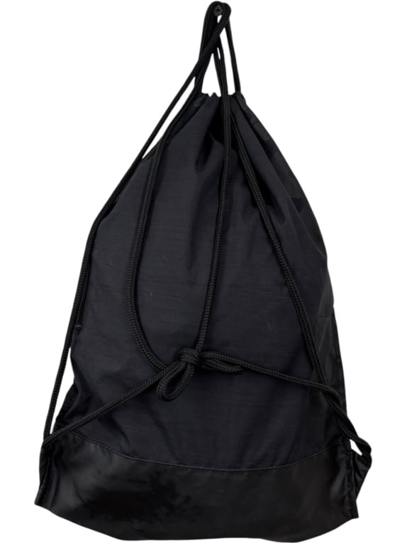 NIKE GYM SACK SPORTSWEAR BLACK UNISEX PRE OWNED