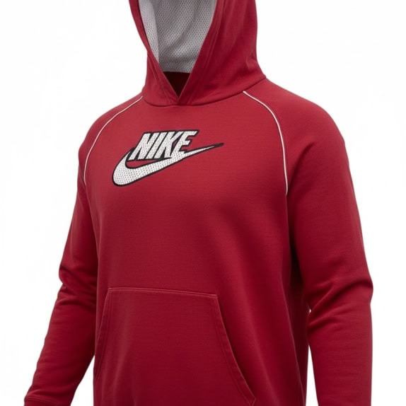 NIKE HOODIE ATHLETIC ΚΟΚΚΙΝΟ ΑΝΤΡΙΚΟ PRE OWNED