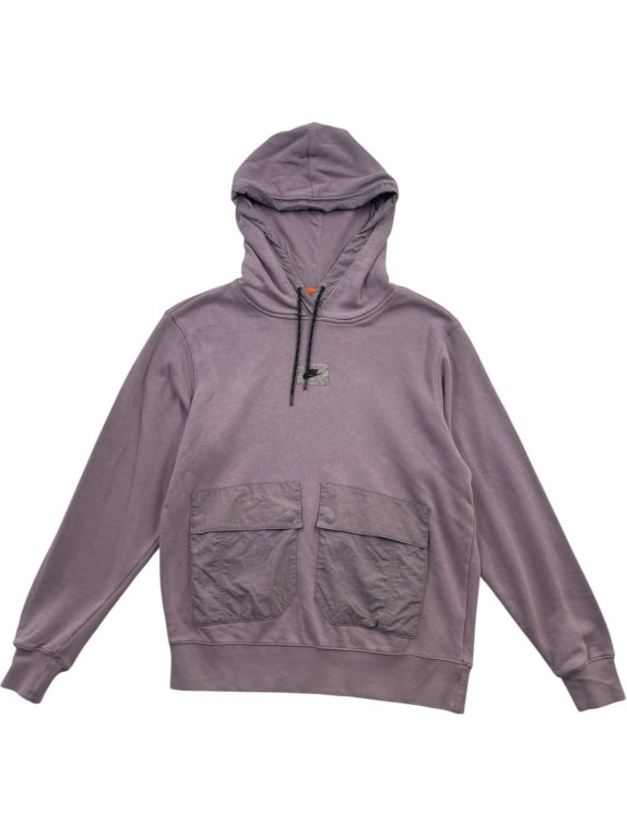 Nike Grey Hoodie with Utility Pockets Unisex M