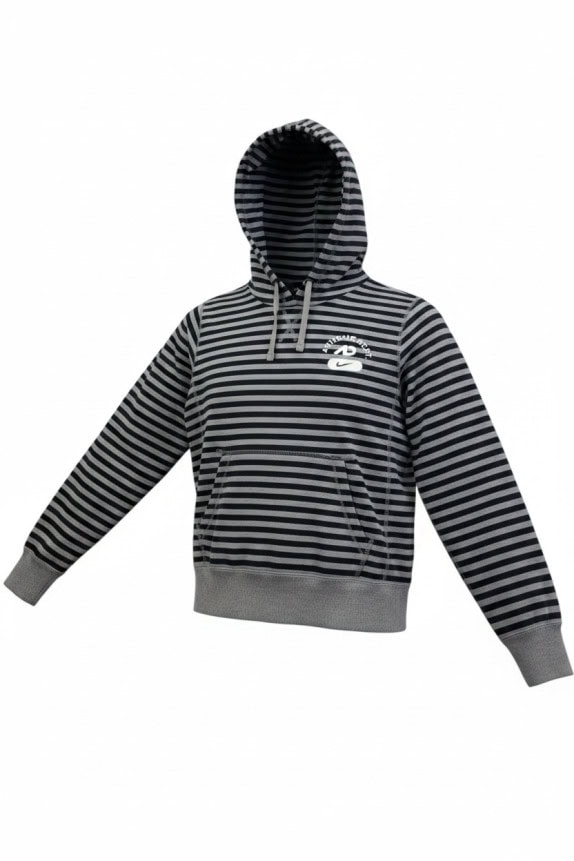 NIKE HOODIE SPORTSWEAR ΡΙΓΕ NAVY ΓΚΡΙ UNISEX PRE OWNED S