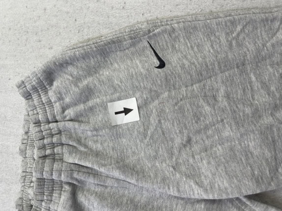 NIKE JOGGER MINIMAL GREY MEN PRE OWNED S
