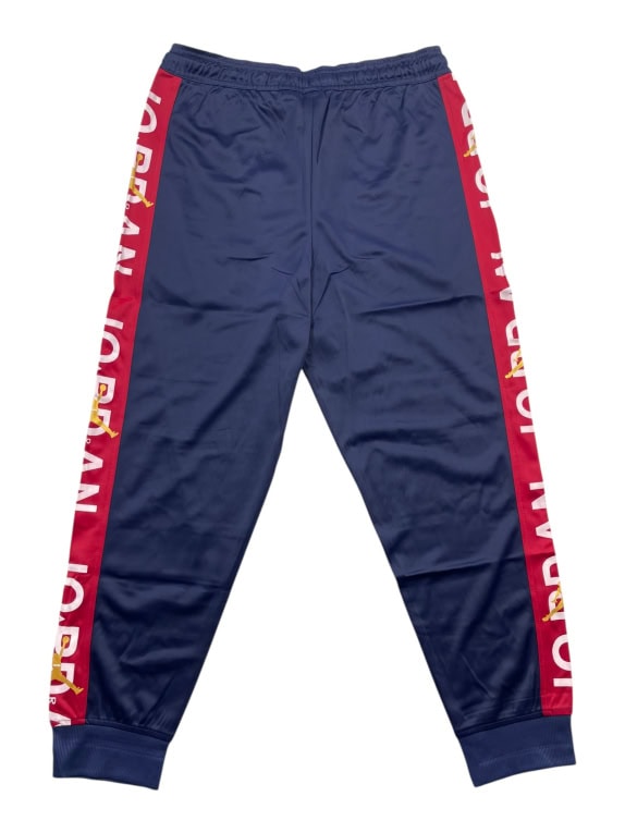 NIKE JORDAN pantaloni della tuta track pants con logo Jumpman blu da uomo XL