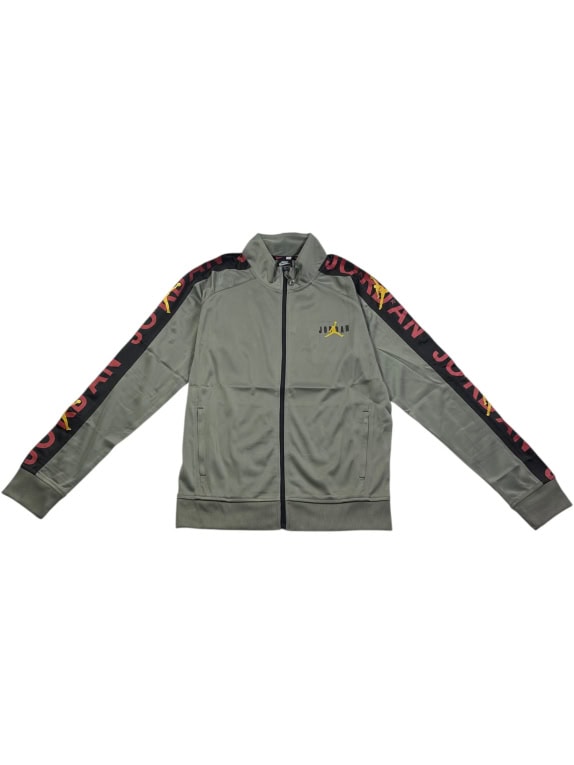 NIKE Jordan Ζακέτα Track Logo Χακί Unisex S