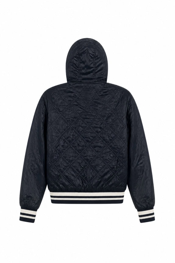 NIKE ΚΑΠΙΤΟΝΕ ΜΠΟΥΦΑΝ SPORTSWEAR ΜΑΥΡΟ ΓΥΝΑΙΚΕΙΟ PRE OWNED S