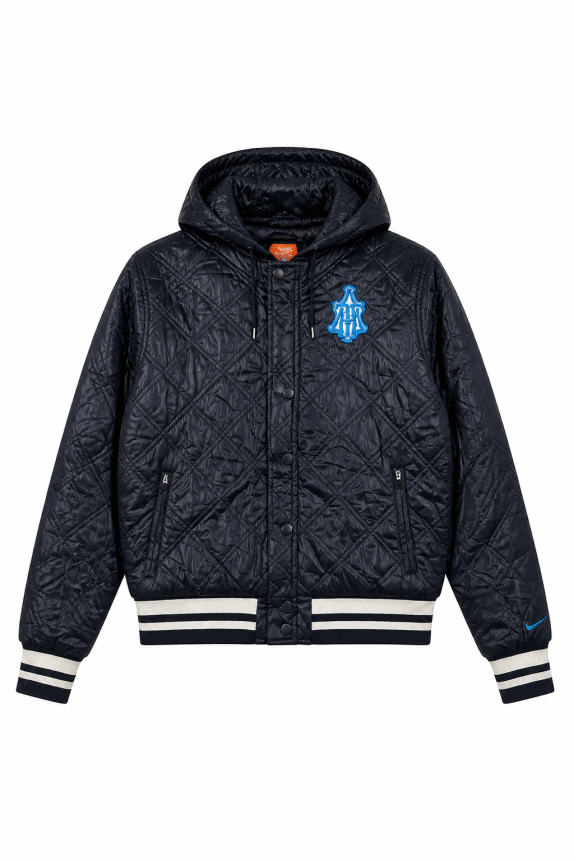 NIKE ΚΑΠΙΤΟΝΕ ΜΠΟΥΦΑΝ SPORTSWEAR ΜΑΥΡΟ ΓΥΝΑΙΚΕΙΟ PRE OWNED S