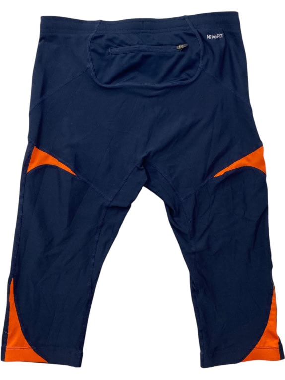 Nike Κολάν 3/4 Αθλητικό Dri-FIT Logo Μπλε Ανδρικό M