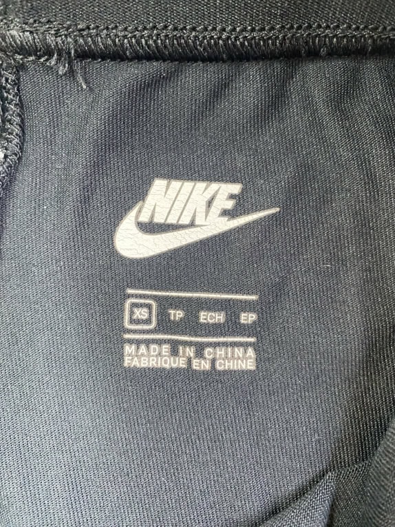 Nike Κολάν Αθλητικό Performance Logo Μαύρο Γυναικείο XS