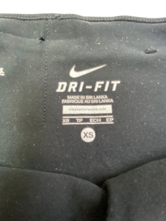 NIKE ΚΟΛΑΝ DRI-FIT ATHLETIC CAPRI ΜΑΥΡΟ ΓΥΝΑΙΚΕΙΟ XS