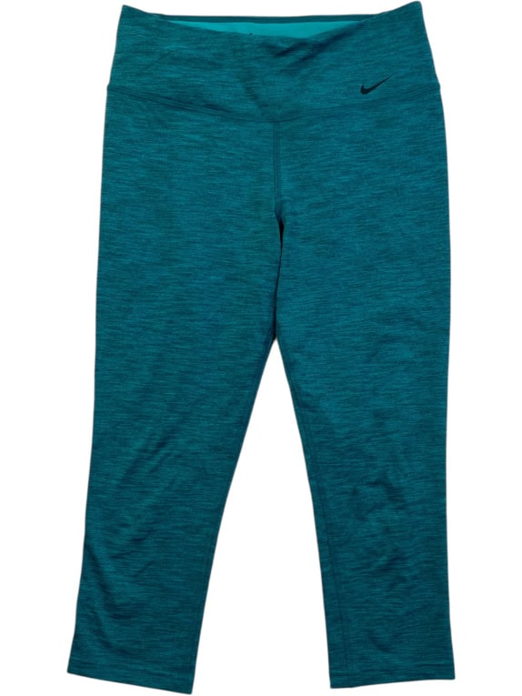 NIKE ΚΟΛΑΝ DRI-FIT ATHLETIC CAPRI ΜΕΛΑΝΖΕ ΤΙΡΚΟΥΑΖ ΓΥΝΑΙΚΕΙΟ S