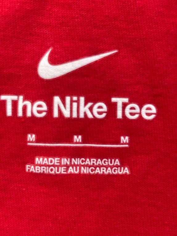 NIKE LONG SLEEVE TEE SPORT RED ΑΝΤΡΙΚΟ PRE OWNED M