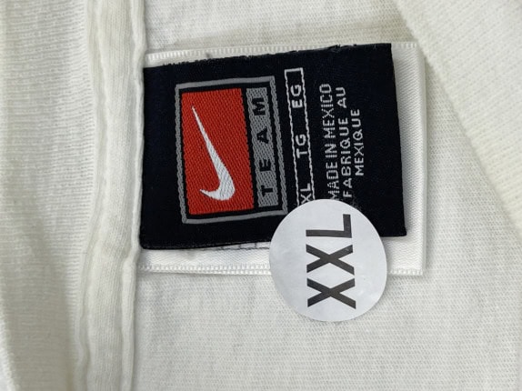NIKE LONGSLEEVE TEE STREETWEAR WHITE MENS PRE OWNED XXL