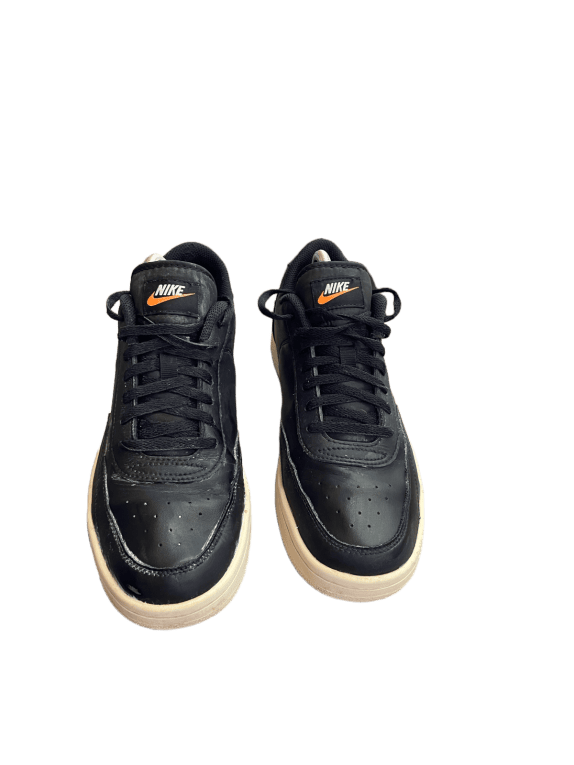 NIKE LOW SNEAKERS MINIMAL BLACK MENS PRE OWNED EU 42.5