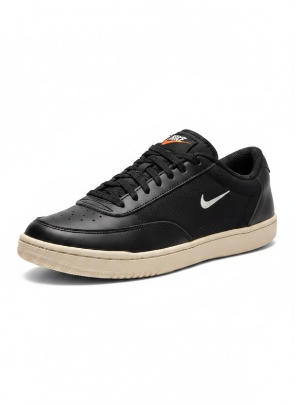 NIKE LOW SNEAKERS MINIMAL BLACK MENS PRE OWNED EU 42.5