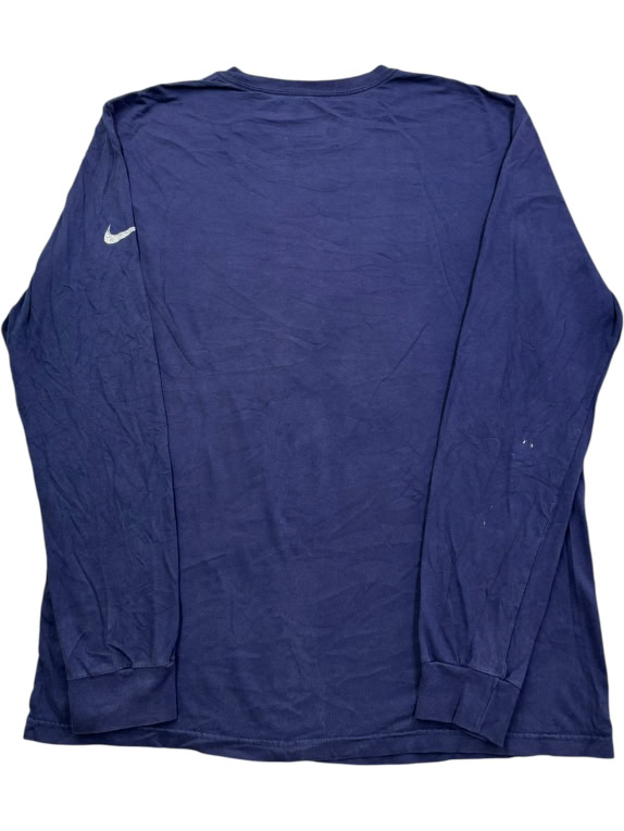 NIKE ΜΑΚΡΥΜΑΝΙΚΗ ΜΠΛΟΥΖΑ BIG LOGO ΜΠΛΕ UNISEX L