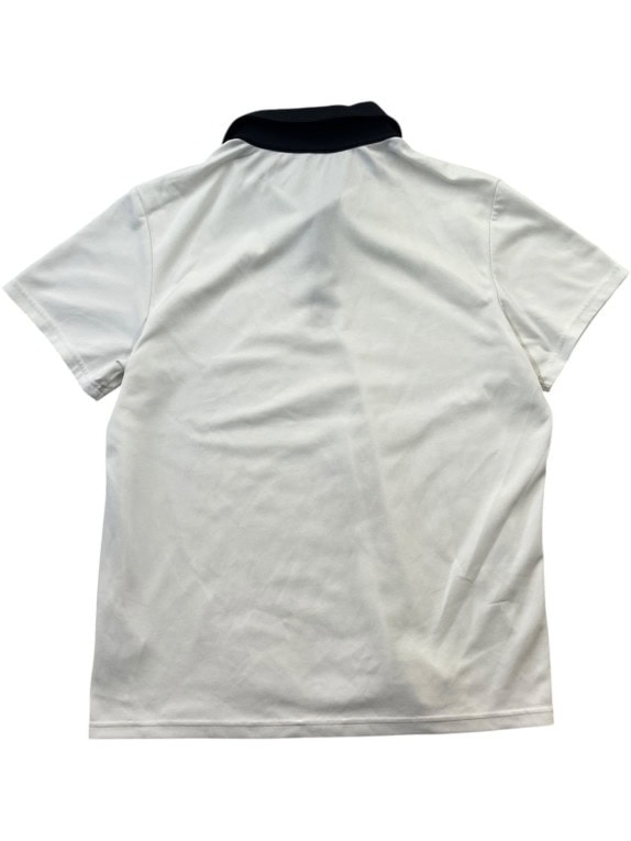 NIKE POLO SPORTSWEAR BIANCO NERO UOMO PRE OWNED L