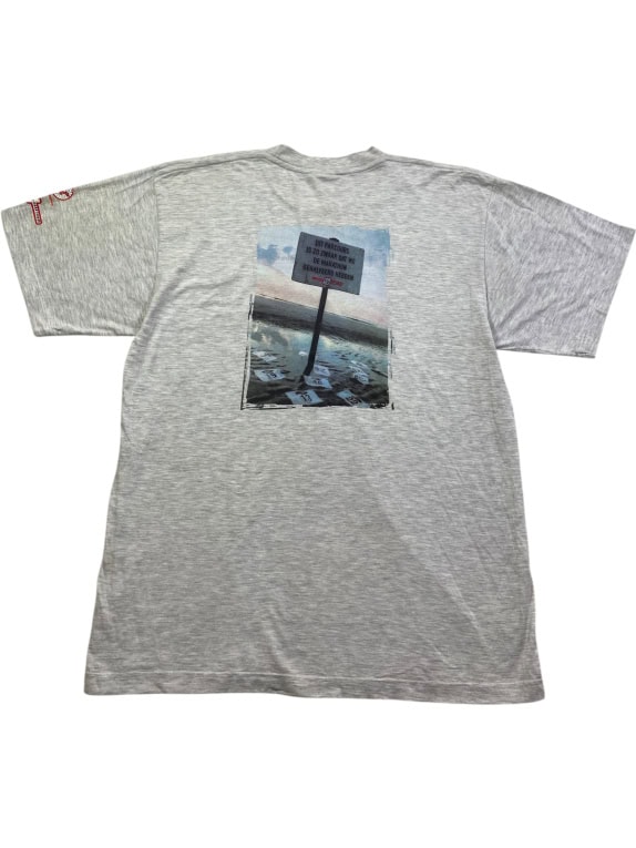 NIKE ΜΠΛΟΥΖΑ T-SHIRT VINTAGE EGMOND MARATHON 99 ΓΚΡΙ ΑΝΔΡΙΚΟ XL