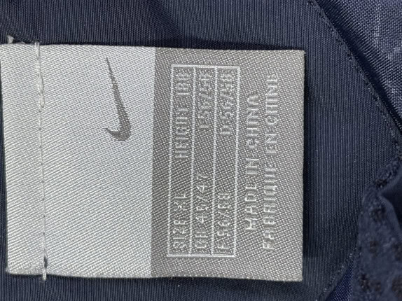 2000S NIKE ΜΠΟΥΦΑΝ ΜΠΛΕ ΑΝΤΡΙΚΟ PRE OWNED XL