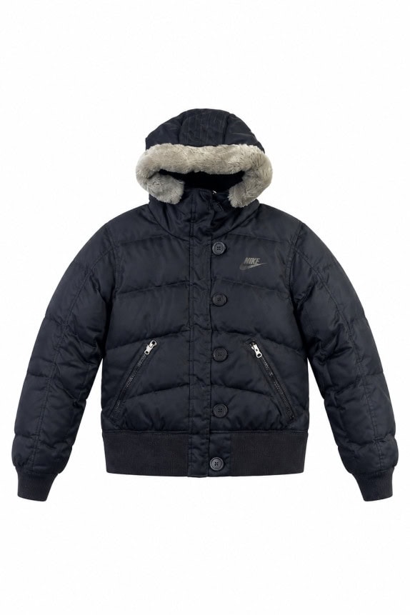 NIKE ΜΠΟΥΦΑΝ PUFFER SPORTSWEAR ΜΑΥΡΟ ΓΥΝΑΙΚΕΙΟ PRE OWNED S