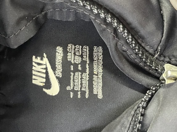 NIKE ΜΠΟΥΦΑΝ PUFFER SPORTSWEAR ΜΑΥΡΟ ΓΥΝΑΙΚΕΙΟ PRE OWNED S