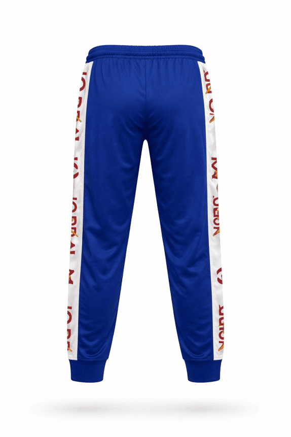 NIKE JORDAN PANTALONI TUTA SPORTSWEAR BLU UOMO PRE OWNED L