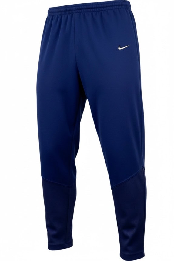 NIKE TRACK PANTS SPORTSWEAR NAVY MEN PRE OWNED L
