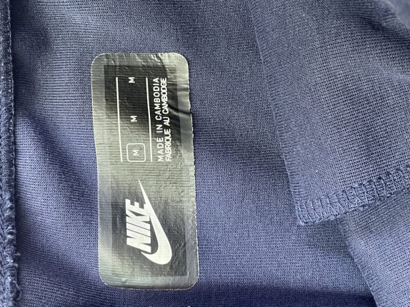 NIKE JOGGER PANTS SPORTSWEAR NAVY MENS PRE OWNED M