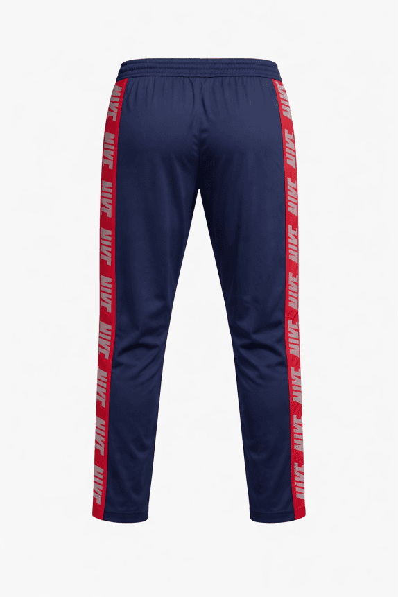 NIKE TRACK PANTS STREETWEAR BLUE MEN PRE OWNED XXL