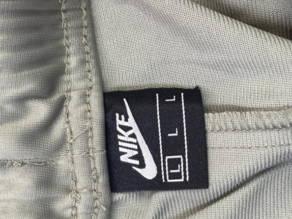 NIKE JOGGER PANTS SPORTSWEAR GREY MEN PRE OWNED L