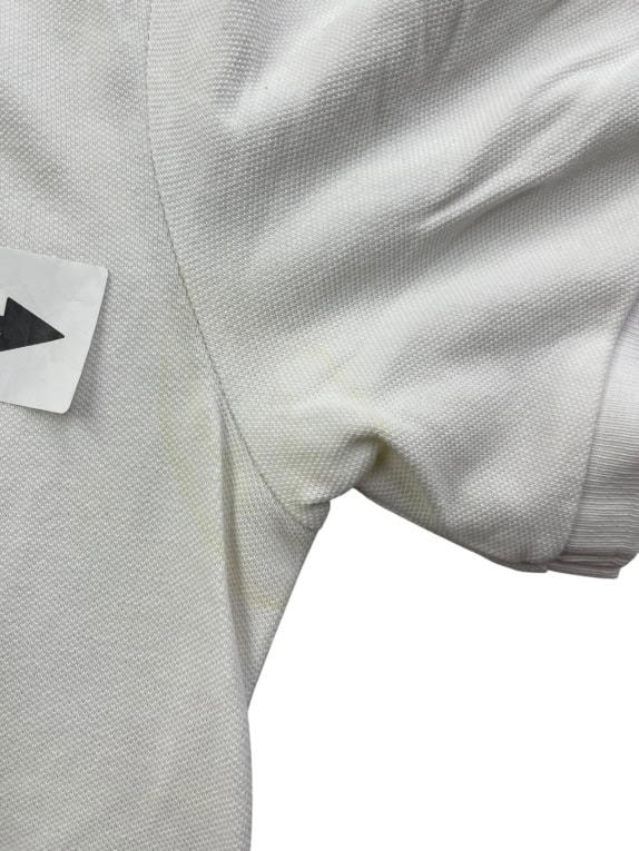 Nike Polo Μπλούζα Casual Logo Λευκό Ανδρικό S