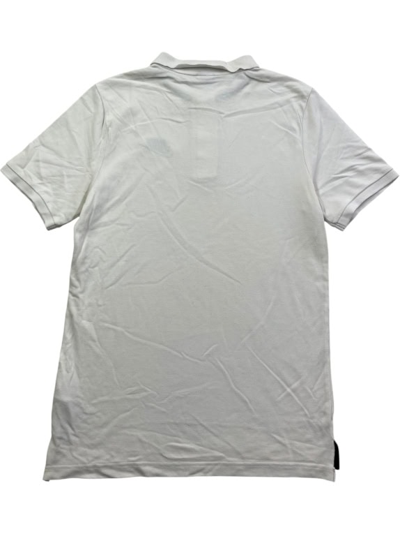 Nike Polo Μπλούζα Casual Logo Λευκό Ανδρικό S