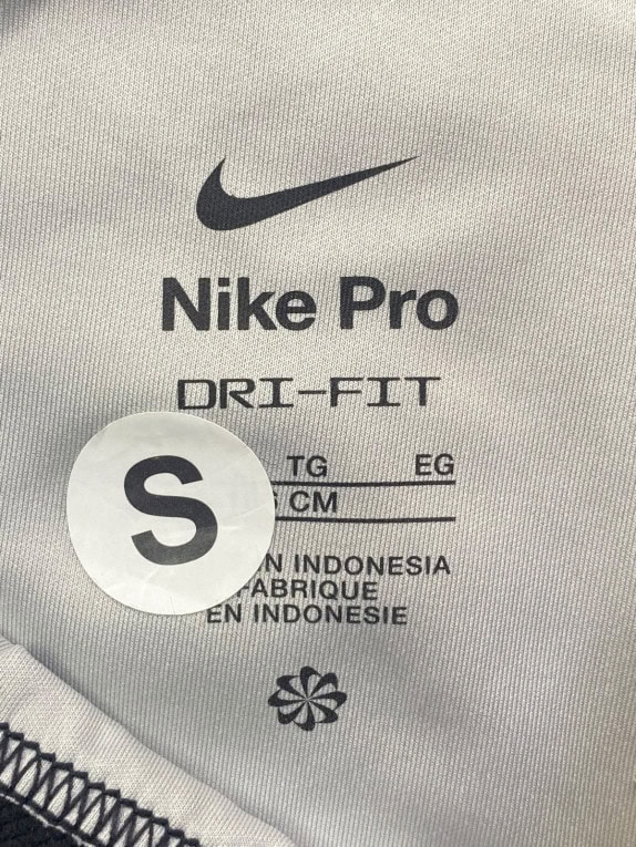 NIKE PRO COMPRESSION TIGHTS ATHLETIC GRAPHIC BLUE BLACK MEN PRE OWNED S