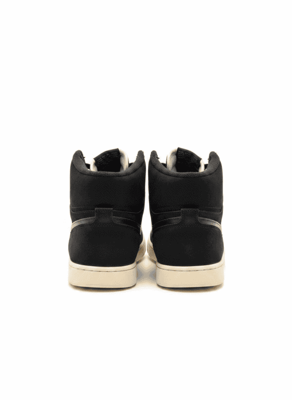 NIKE HIGH TOP SNEAKERS CLASSIC BLACK MEN PRE OWNED EU 45