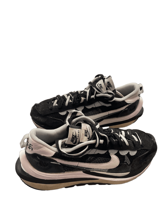 Nike x Sacai LDWaffle Black White Pre-Owned Sneakers Unisex 47 EU