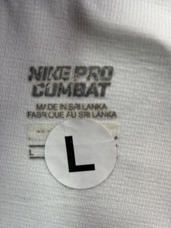 NIKE SHORTS LEGGINGS SPORTY ΛΕΥΚΟ ΑΝΤΡΙΚΟ PRE OWNED L