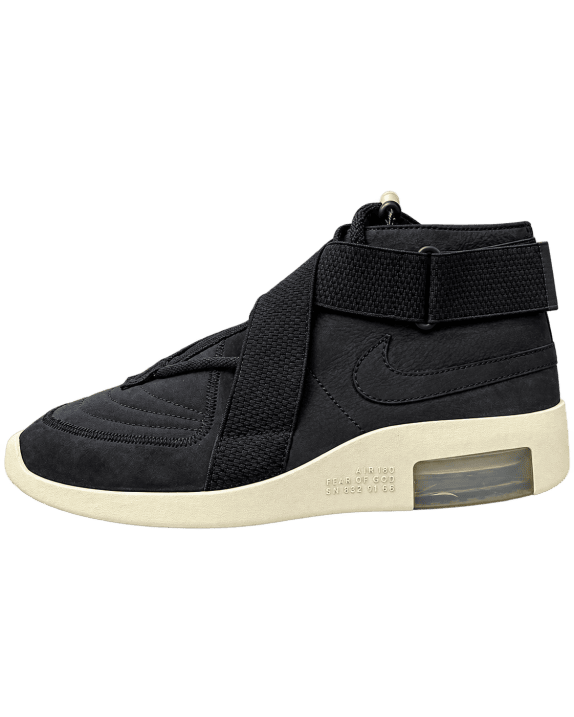 NIKE AIR FEAR OF GOD RAID SNEAKERS BLACK MENS PRE OWNED EU 44.5