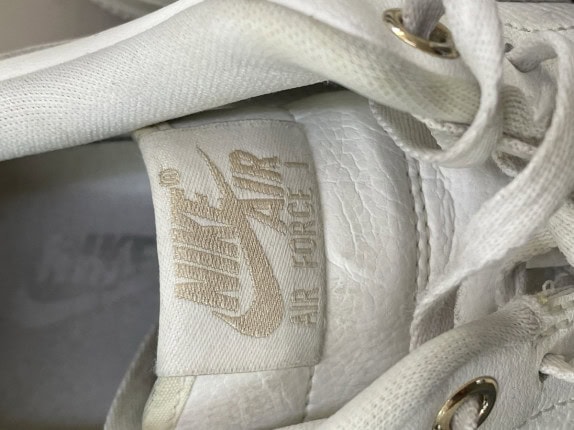 NIKE SNEAKERS MINIMAL BIANCO UOMO PRE OWNED EU 39.5